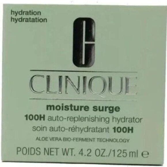 Clinique Moisture Surge 100h Auto Replenishing .Hydrator 125ml/ 4.2 Oz. new - Picture 2 of 3